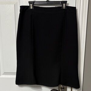 Cleo Classic Black Pencil Skirt